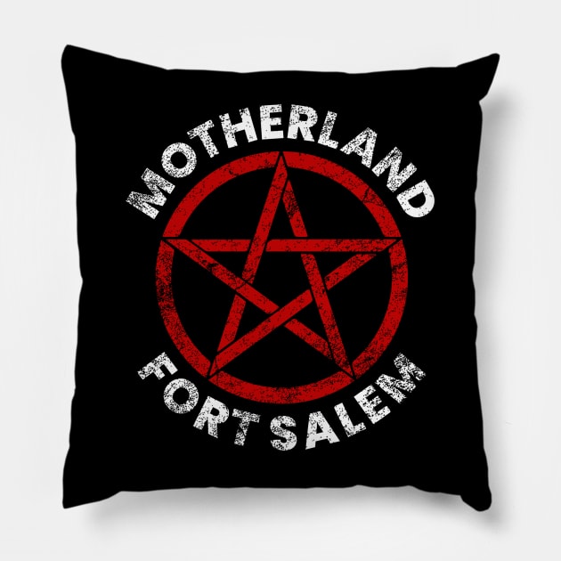 Distressed Motherland Fort Salem Pillow by viking_elf