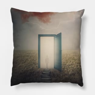 the mysterious portal Pillow