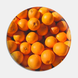 Orange Fruits Pin