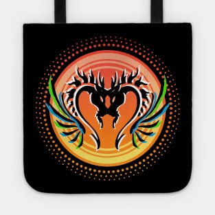 Unicorn Serpent Dragon Mythological Tote