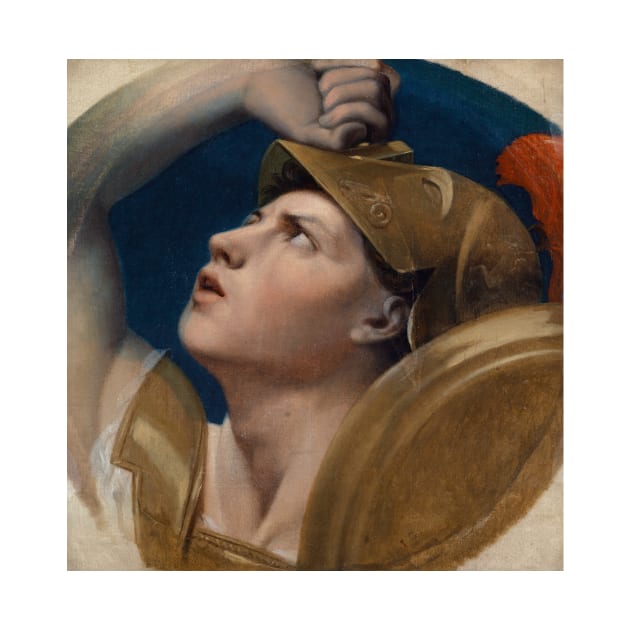 Mars by Jean-Auguste-Dominique Ingres by Classic Art Stall