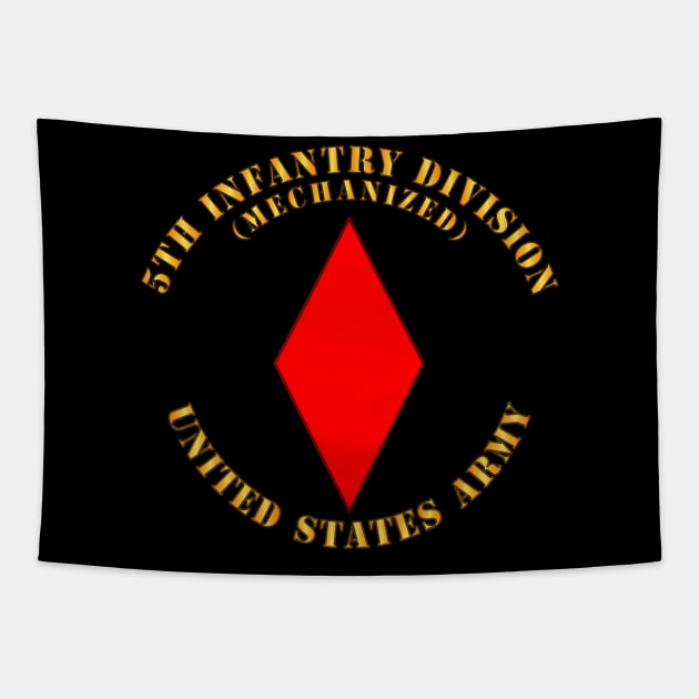 5th Infantry Division - US Army Tapestry by twix123844