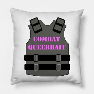 Combat Queerbait Bulletproof Vest Pillow