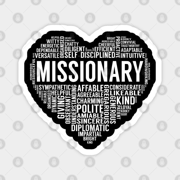 Missionary Heart Magnet by LotusTee