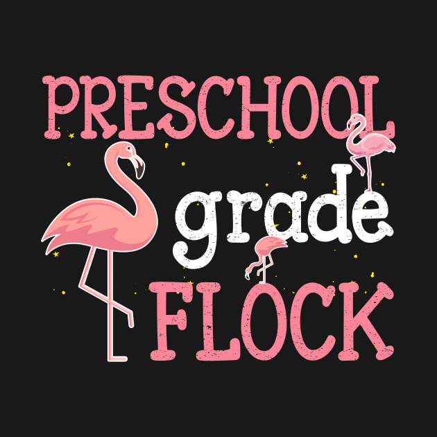 Flamingo Preschool Back To School by kateeleone97023