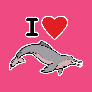 I Love Amazon River Dolphins T-Shirt