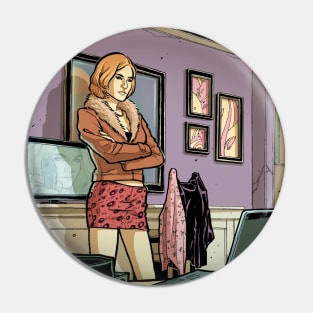 Spy Woman Pin