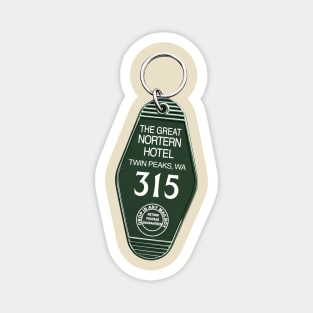 David Lynch - The Great Northern Hotel Key Magnet