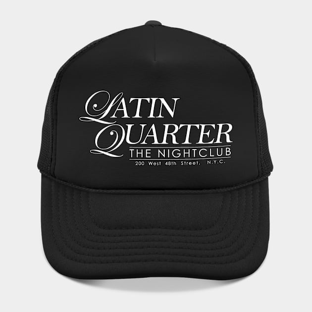 Latin Quarter (White Logo)