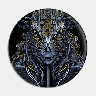 Electric Sheep Pin