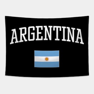 Flag Of Argentina Love Your Country Tapestry