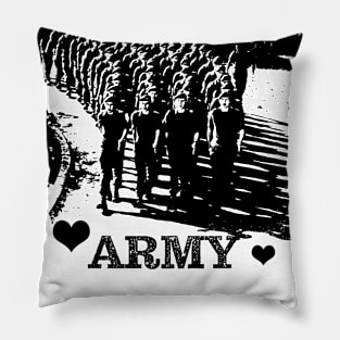 I love my soldiers Pillow