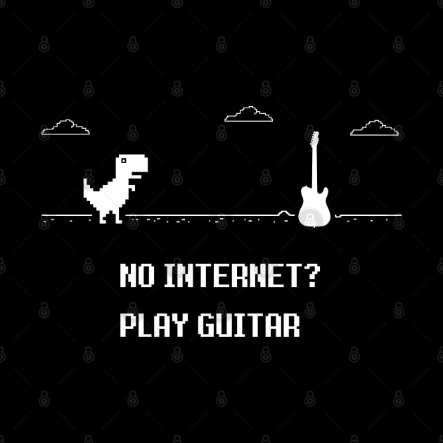 No Internet? Play Guitar Dark Theme by nightsworthy