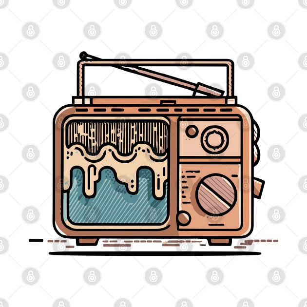 A vintage radio by design/you/love