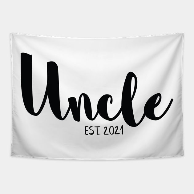 Uncle Pregnancy Announcement Tapestry by Bumblebee's Designs