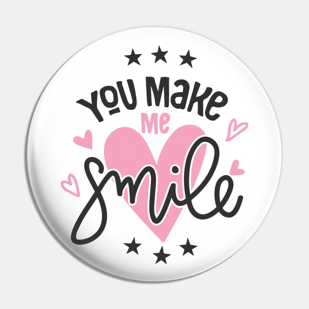 You Make Me Smile Pin by MeksFashion