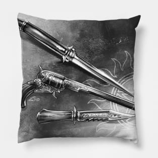 Team Free Will Weapons Pillow