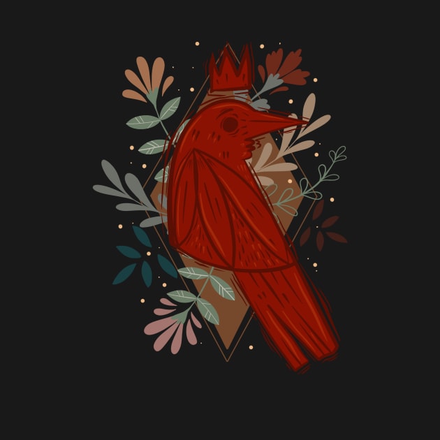 Red Crow by Little Miss Arkham