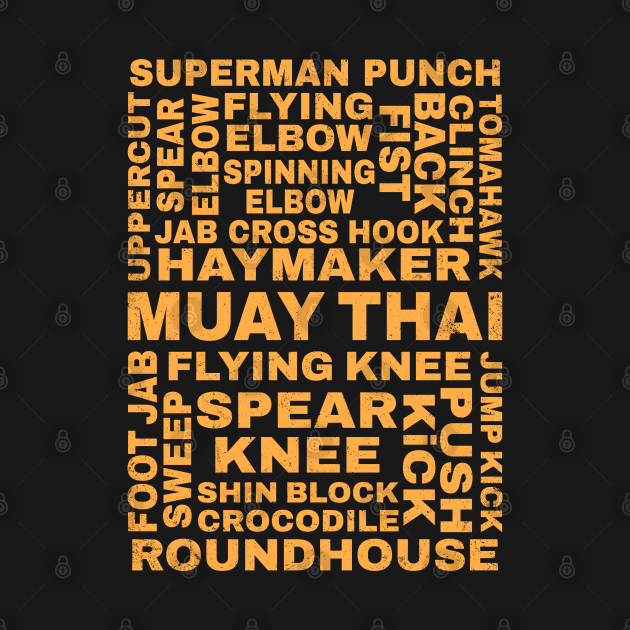 Guide to Muay Thai by NicGrayTees