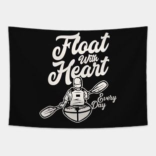 Float With Heart Tapestry