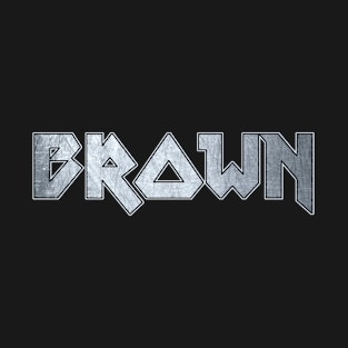 Heavy metal Brown T-Shirt