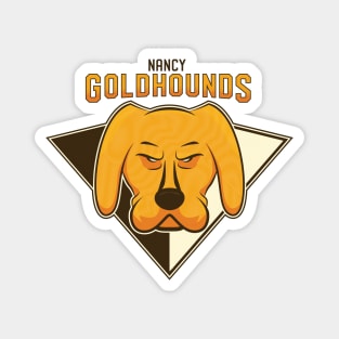 Nancy Goldhounds Magnet