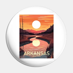 ARKANSAS Pin