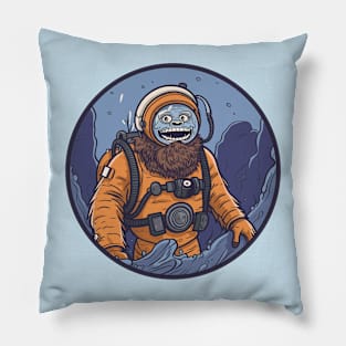 Sassy Scuba Diver! Pillow