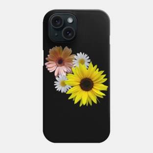 sunflower daisy gerbera bloom floral flowers petal Phone Case