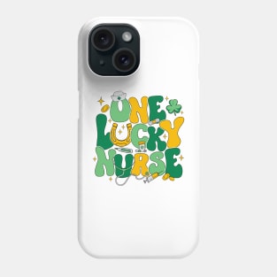 One Lucky Nurse St Patricks Day Phone Case