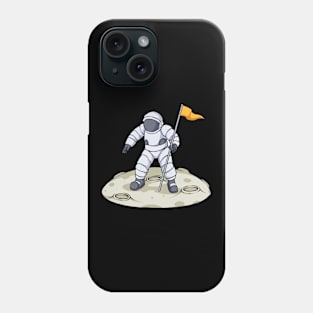 Moon Landing Astronaut Phone Case