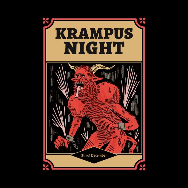 Krampus Night by Tip Top Tee's