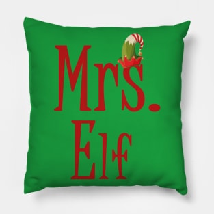 MRS. ELF Cute Elf Family Pillow