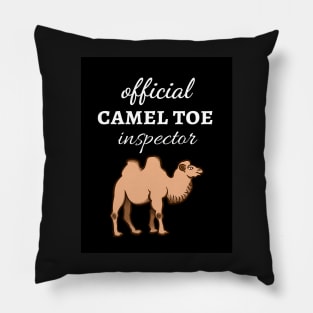 Official Camel Toe Inspector Pillow