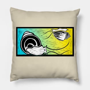 aquarium snail Pomacea bridgesii Pillow