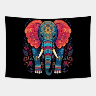 Elephant Valentine Day Tapestry