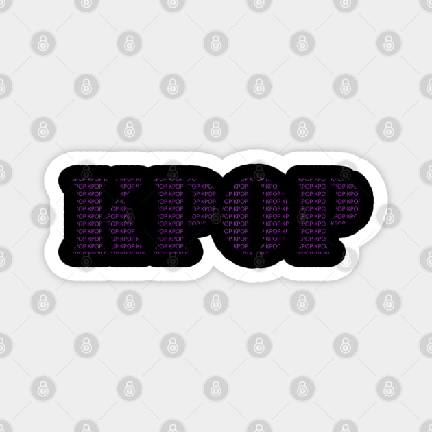 KPOP All Over Magnet by Maries Papier Bleu