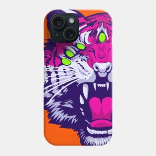 Seven Eyed Tiger Phone Case