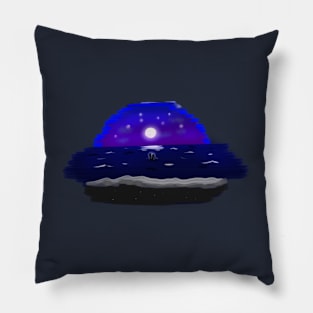 Night Swimming With Me Pillow