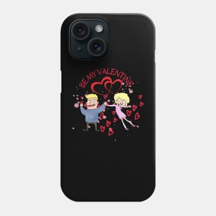 Our love is crazy. He will conquer all, endure all. Phone Case
