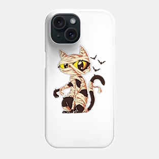 Mummy Cat - Halloween Phone Case