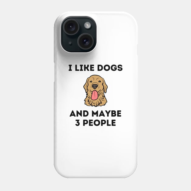 I like dogs and maybe 3 people Phone Case by aspanguji