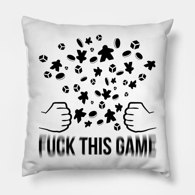 Fuck This Game Pillow by WinCondition