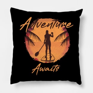 A New Adventure Begins Pillow