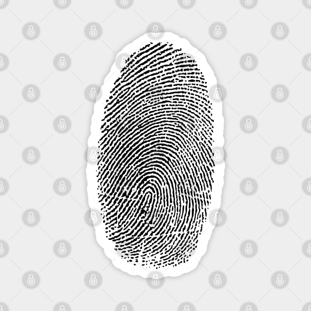 Fingerprint Magnet by rheyes