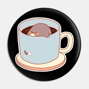 Penguino Mochaccino Pin