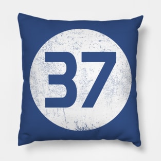 Number 37 Tee Pillow