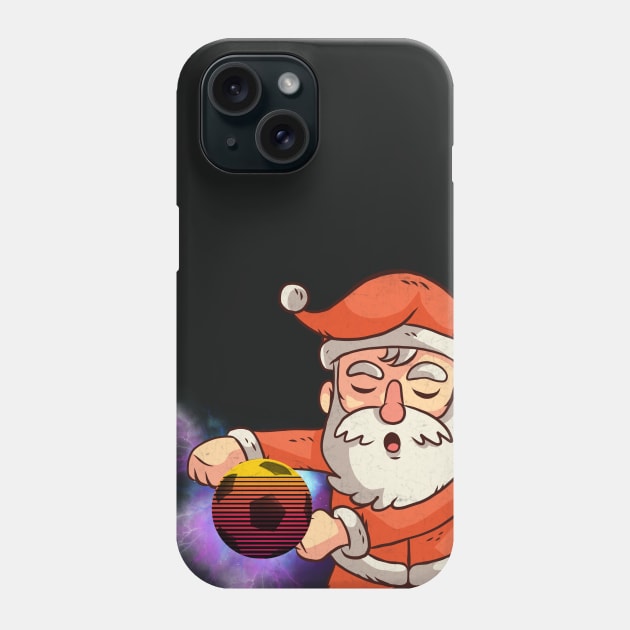 Santa Football Phone Case by Uniquewear