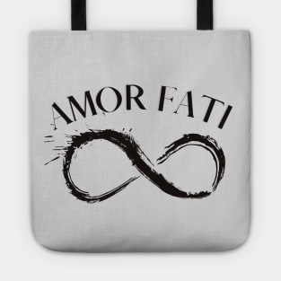 Amor Fati - Black Tote