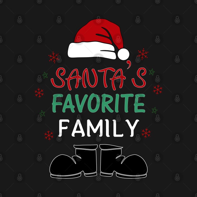 Family Christmas, Santa's Favorite Family by creativeKh